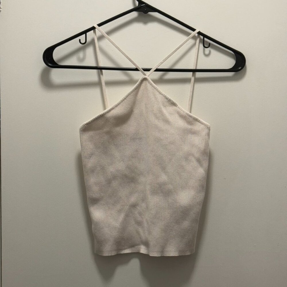 Ivory Knit Tank